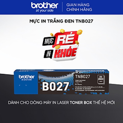 Mực in trắng đen TNB027 - Hàng chính hãng