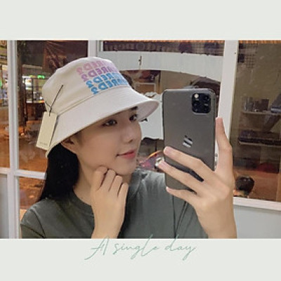 (NEW) Mũ vành, nón bucket DS2 phối vải dù cực đẹp Form chuẩn thời trang nữ (Ảnh thật)