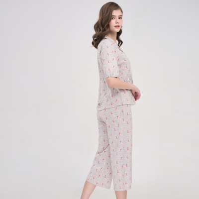 Bộ Đồ Thun Lửng Nữ Vincy Thoáng Mát BTL020W21