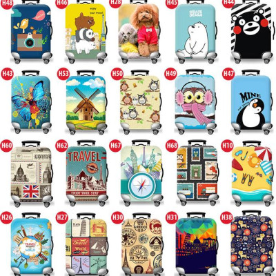 Túi bọc bảo vệ vali -Áo vỏ bọc vali - Chuột Hoạt Hình H111