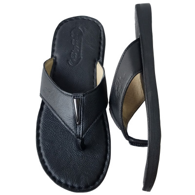 Dép Xỏ Ngón Nam Da Bò Thật BIGGBEN Cao Cấp DK99