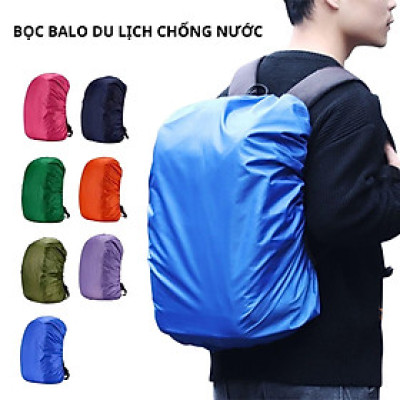 Vải bọc  balo du lịch cho nam và nữ , áo chống thấm nước khi mưa , bụi bẩn khi trời nắng , trơn , thiết kế chun đàn hồi có thể điều chỉnh kích thước theo balo , nhỏ gọn rất hợp với du lịch ,phượt