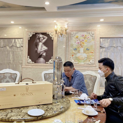 Máy lão hóa rượu và khử độc rượu GIPWIN 1.8L - Hàng chính hãng