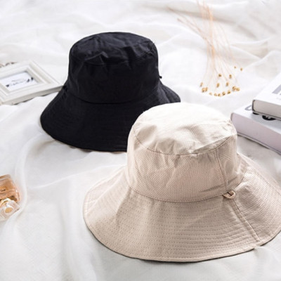 Nón mũ rộng vành chống nắng đội 2 mặt thời trang Hàn Quốc gấp gọn dn21112001