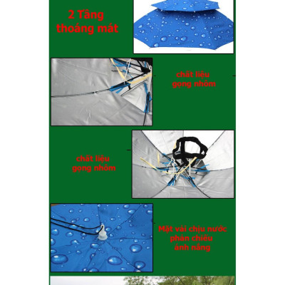 Mũ ô - mũ đi câu - mũ thợ ảnh ngoại cảnh