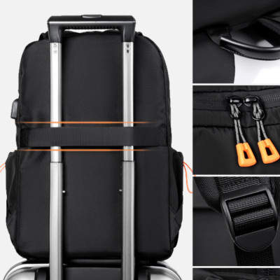 Balo laptop nam nữ đa chức năng cao cấp phong cách mới 15.6"