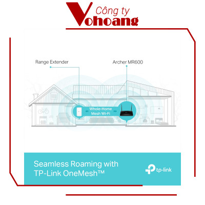 TP-Link Archer MR600 Router Wi-Fi Gigabit Băng Tần Kép 4G+ Cat6 AC1200 - Hàng chính hãng