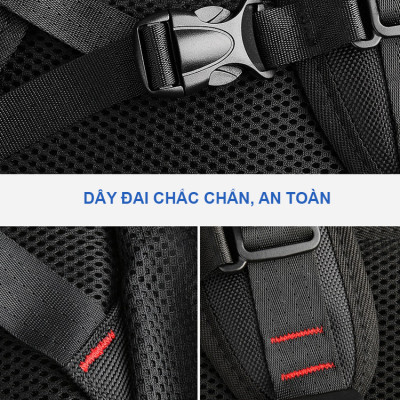 Balo laptop sức chứa lớn vải fabric cao cấp hàng chính hãng YVan 0516-1