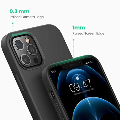 Ugreen UG20458LP417TK Iphone 12 Pro Max 6.7inch Màu xanh Navy Ốp Lưng điện thoại Silicone - HÀNG CHÍNH HÃNG