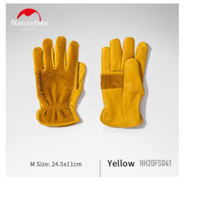 Găng tay da bò chống mòn, cách nhiệt phong cách Vintage NatureHike NH20FS041