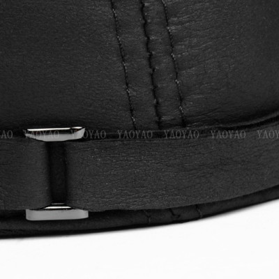 Nón nam BHY1969 Mũ beret nam da cừu cao cấp, sang trọng