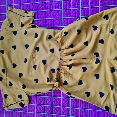 Pijama mặc ở nhà, Bộ Ngủ Nữ cotton ngắn tay nhiều màu BNN03