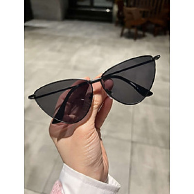 Kính râm nữ Mắt mèo kim loại sành điệu