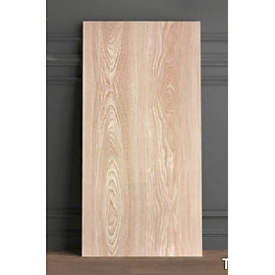 Bộ 5 Tấm Xốp Dán Tường 3D PVC Gỗ Kem 60x30cm Keo Sẵn Dày 2,5mm Cao Cấp, Sang Trọng