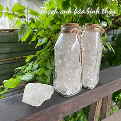 Thạch anh bảo bình thủy NHASAN Pháp khí hóa giải phương vị xấu, tẩy uế khí nhà vệ sinh