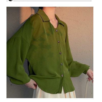 Áo sơ mi nữ form rộng, tay dài bigsize thiết kế kiểu trẻ trung phá cách chất liệu mềm mát,T.70