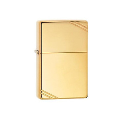 Bật lửa Zippo High Polish Brass Vintage with Slashes 270