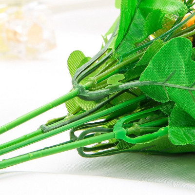 Hoa cúc baby giả loại 1 - dài 25cm - Cây giả, hoa lụa Decor trang trí nhà cửa