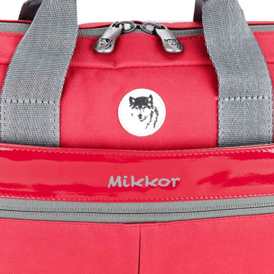 Cặp Đeo Laptop Editor Briefcase Mikkor EB 009 - Đỏ 