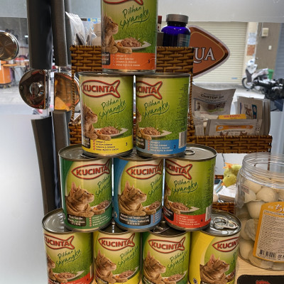 (MỚI) PATE DÀNH CHO MÈO KUCINTA LON 400G (GIÁ TỐT)