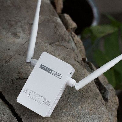 Bộ Kích Sóng Wifi Repeater 300Mbps Totolink EX200 - Hàng Chính Hãng