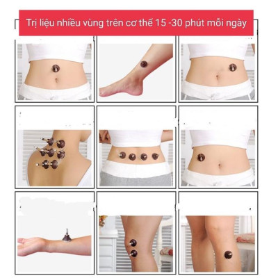 Điếu Ngải Dán, Nhang Ngải Cứu Hộp 50 Điếu Kèm Đế dán 7mm, 10mm Spa Dưỡng Sinh