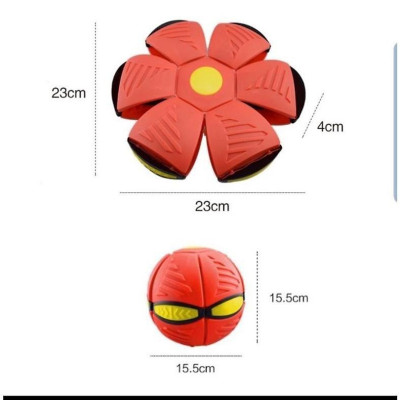 Đồ Chơi Trẻ Em, Bóng Ma Thuật Có Đèn Led, Đĩa Bay UFO, Đồ Chơi Đá Bóng Vui Nhộn Cho Bé