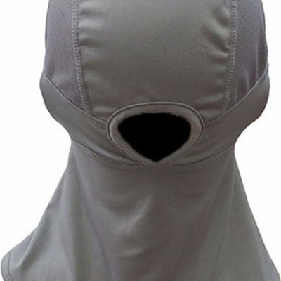 Nón khẩu trang chống nắng UPF50+ xám Zigzag MAS00308