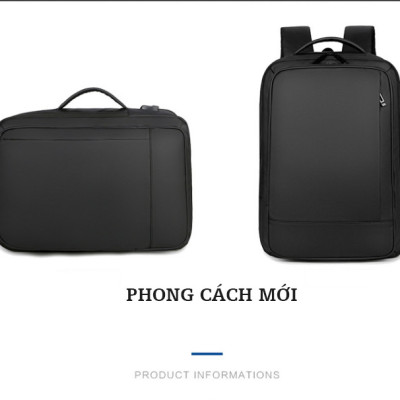 Balo nam thời trang cao cấp phong cách mới 15,6"