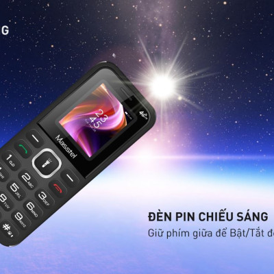 Điện thoại Masstel Izi S1 4G (LTE) Gọi HD Call - Hàng chính hãng