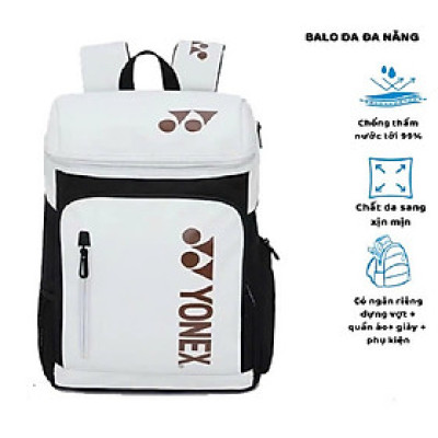 Balo Cầu Lông Thể Thao nhiều màu hottrend, đựng giày vợt cầu lông Tenis bóng bàn Size lớn 47*19*31cm, balo học sinh sinh viên sport bag
