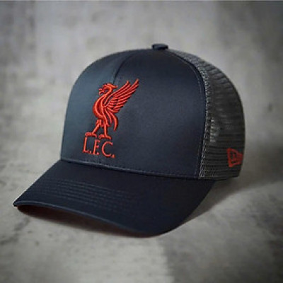 Nón kết, mũ lưỡi trai CLB Liverpool cải kaki phối lưới form chuẩn thời trang thể thao siêu đẹp