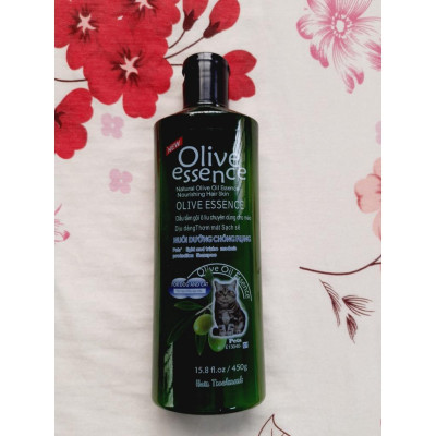 Sữa tắm cho chó mèo Olive Essence 450ml dầu tắm thú cưng Từ thiên nhiên