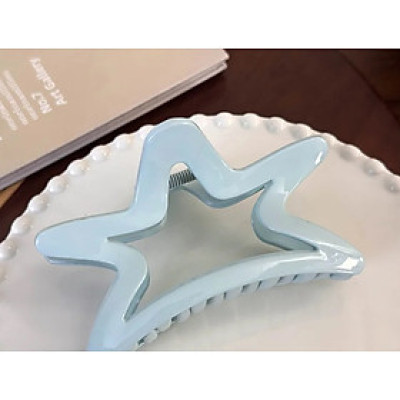 Kẹp tóc nơ - kẹp tóc ngôi sao màu xanh hit hot