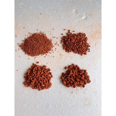 sạn gốm ceramic Siêu Đỏ - sạn gốm cá lóc tép trãi nền ceramic thuỷ sinh nền bể cá