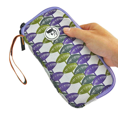 Ví Cầm Tay Mikkor Organiser Limited OL 002 - Họa Tiết Quạt