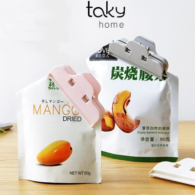 Kẹp Miệng Túi Bảo Quản Túi Bánh Kẹo, Túi Hạt, Túi Đồ Thực Phẩm, Túi Đồ Ăn Đã Mở, Tiện Dụng Thông Minh. TakyHome 5210