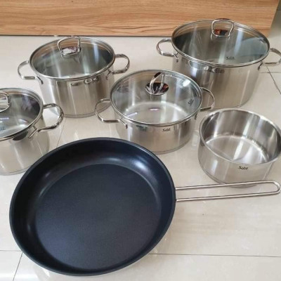 Bộ nồi Silit Scalea 6 món Hàng Chính Hãng