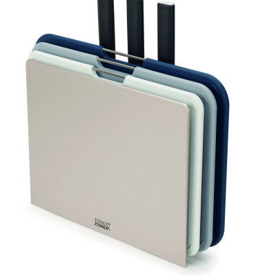 Bộ dao thớt 6 món Joseph Joseph 003338 - Nest Boards Plus 6-piece Knife & Chopping Board Set