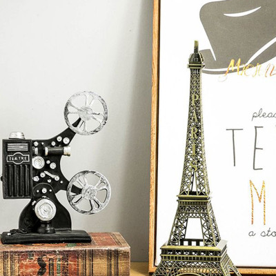 Mô hình tháp Eiffel cao 32 cm (màu vàng rêu)