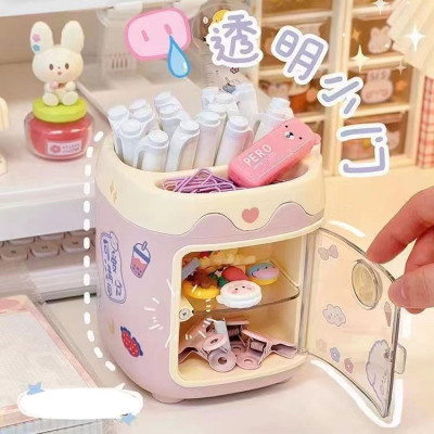 Hộp Nhựa Đựng Bút Hình Heo Có Ticker GroFa - Hàng chính hãng