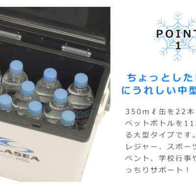 Thùng đá giữ nhiệt đa năng Sanka Galasea, có lớp cách nhiệt bằng xốp cao cấp nhẹ, êm, giữ nhiệt tối ưu hạn chế được sự va đập mạnh - nội địa Nhật Bản 