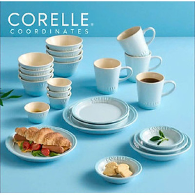 Set bát 24 món từ thương hiệu đình đám Corelle brands cực xinh Hàng chính hãng