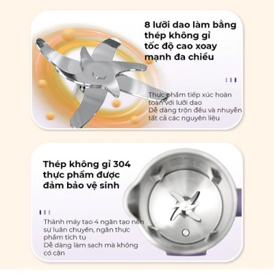 Máy Làm Sữa Hạt Ngũ Cốc Sinh Tố Thông Minh OSTMARS - Tự Động Xajy Nấu, Bền Bỉ Hiệu Quả Loại Xịn , bộdao nhà bếp