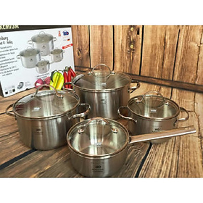 Bộ nồi đáy liền 3 lớp Hiệu Elo Luxembourg