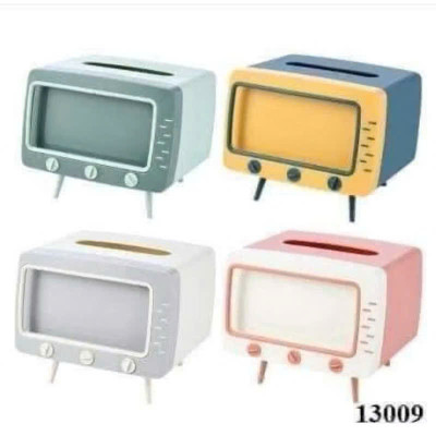 Hộp Đựng Khăn Giấy Di Động Kiêm Giá Đỡ Điện Thoại, Lưu Trữ Đa Chức Năng Cho Hộ Gia Đình - HÀNG CHÍNH HÃNG MINIIN