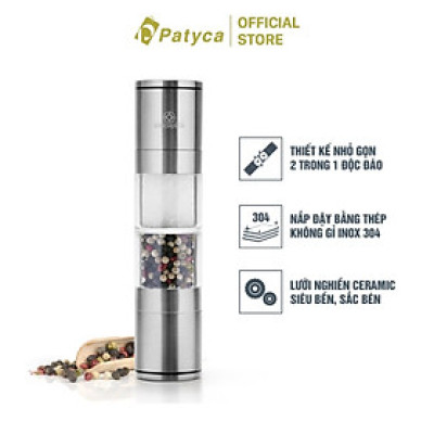 Dụng Cụ Xay Tiêu và Muối 2 trong 1 Benchusch