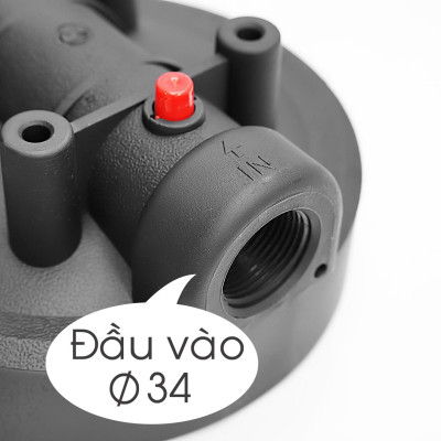 Bộ lọc nước đầu nguồn chung cư Yamato 10 inch Bigblue (béo) 2 cấp lọc (YBH10P5C)