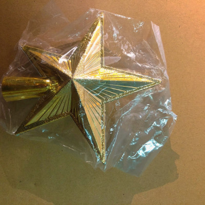 Ngôi sao treo đĩnh cây thông noel - Trang trí cho cây thêm lung linh