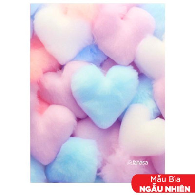 Tập Học Sinh Fluffy Pastel - 4 Ôly - 96 Trang 120gsm - The Sun (Mẫu Bìa Giao Ngẫu Nhiên)